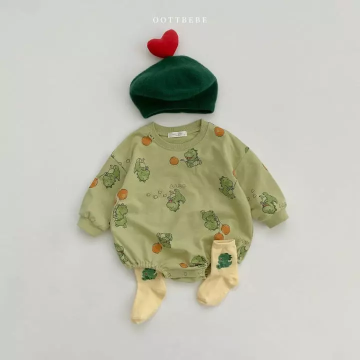 Oott Bebe - Korean Baby Fashion - #babyboutique - Balloon Bodysuit - 5