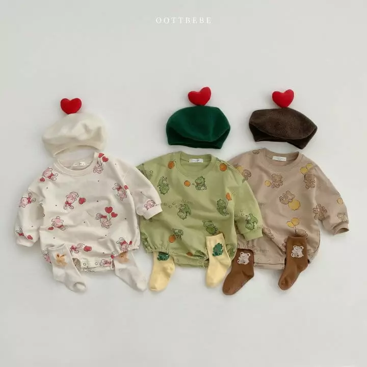 Oott Bebe - Korean Baby Fashion - #babyclothing - Balloon Bodysuit - 7
