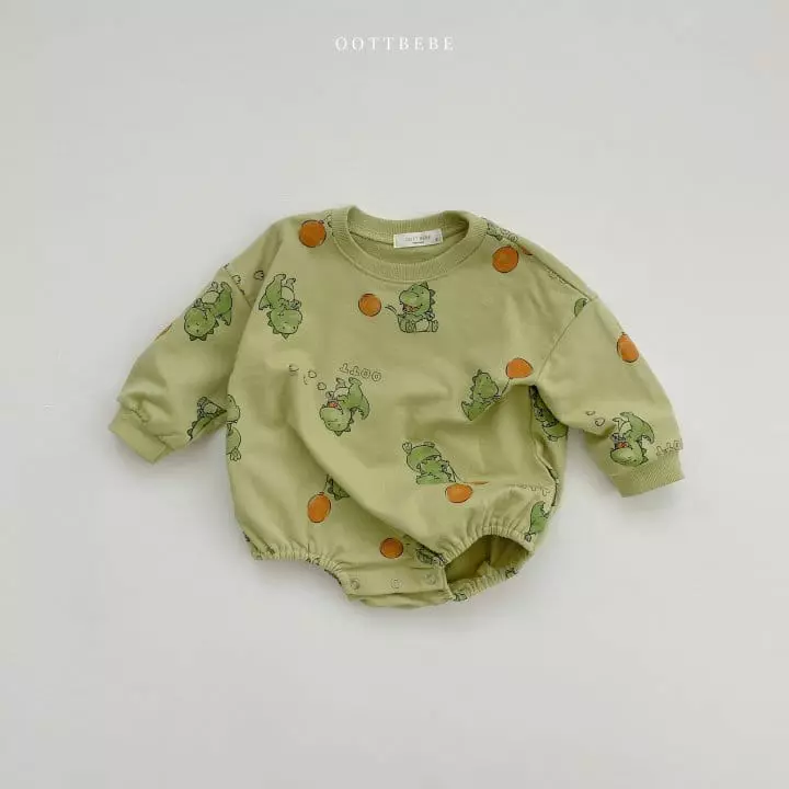 Oott Bebe - Korean Baby Fashion - #onlinebabyboutique - Balloon Bodysuit - 2