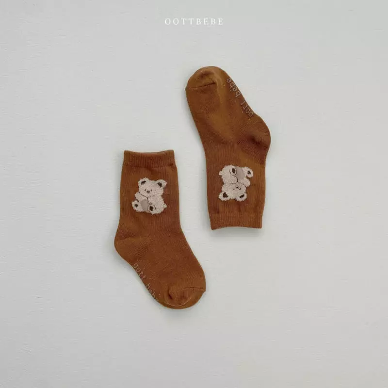Oott Bebe - Korean Children Fashion - #Kfashion4kids - Friends Socks - 10