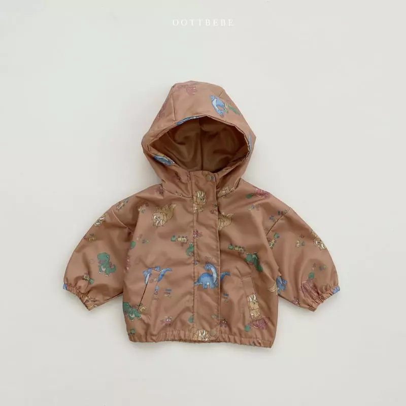 Oott Bebe - Korean Children Fashion - #childofig - Dino Windbreaker Jacket - 11
