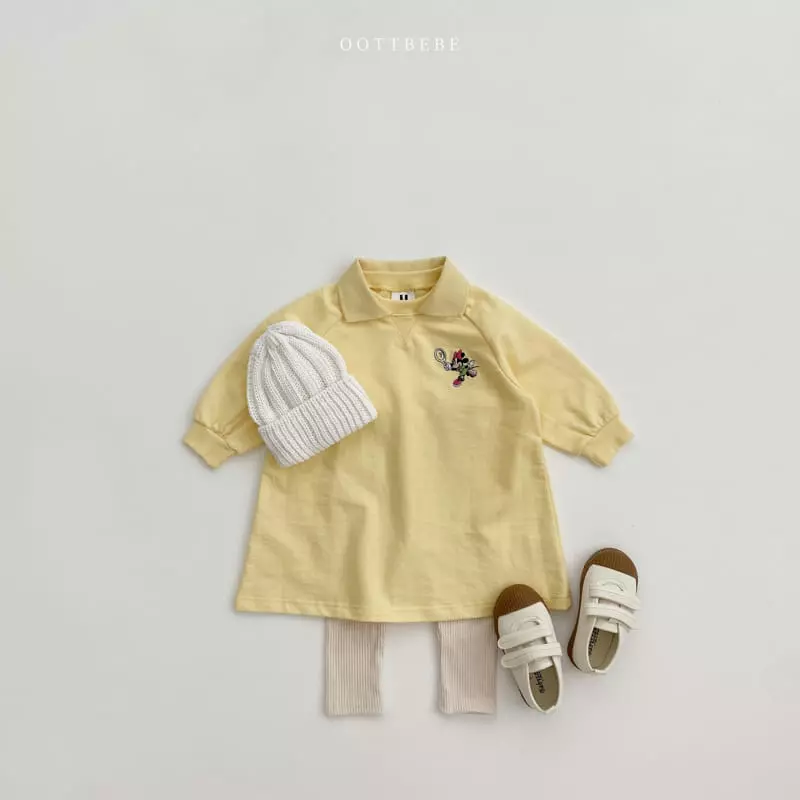 Oott Bebe - Korean Children Fashion - #childofig - Tennis Mini One-piece - 4