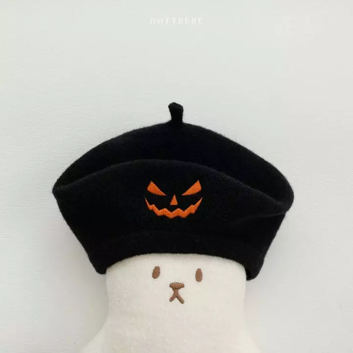 Oott Bebe - Korean Children Fashion - #childrensboutique - Ghost Knit Beret Hat - 3