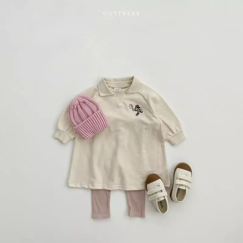 Oott Bebe - Korean Children Fashion - #designkidswear - Tennis Mini One-piece - 5