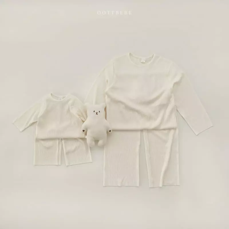 Oott Bebe - Korean Children Fashion - #designkidswear - V Pleats Set - 3