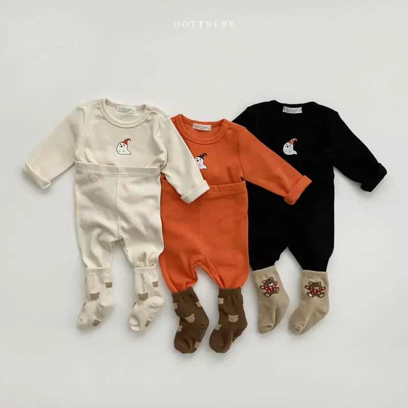 Oott Bebe - Korean Children Fashion - #designkidswear - Ghost Easywear Set - 10