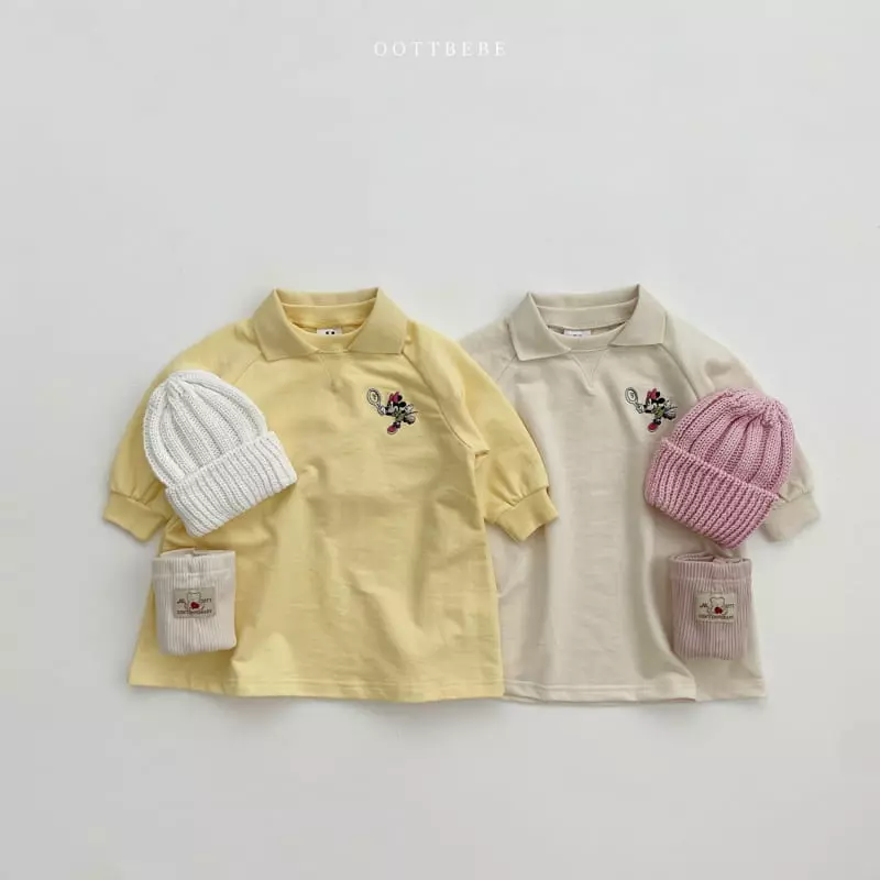 Oott Bebe - Korean Children Fashion - #discoveringself - Tennis Mini One-piece - 6