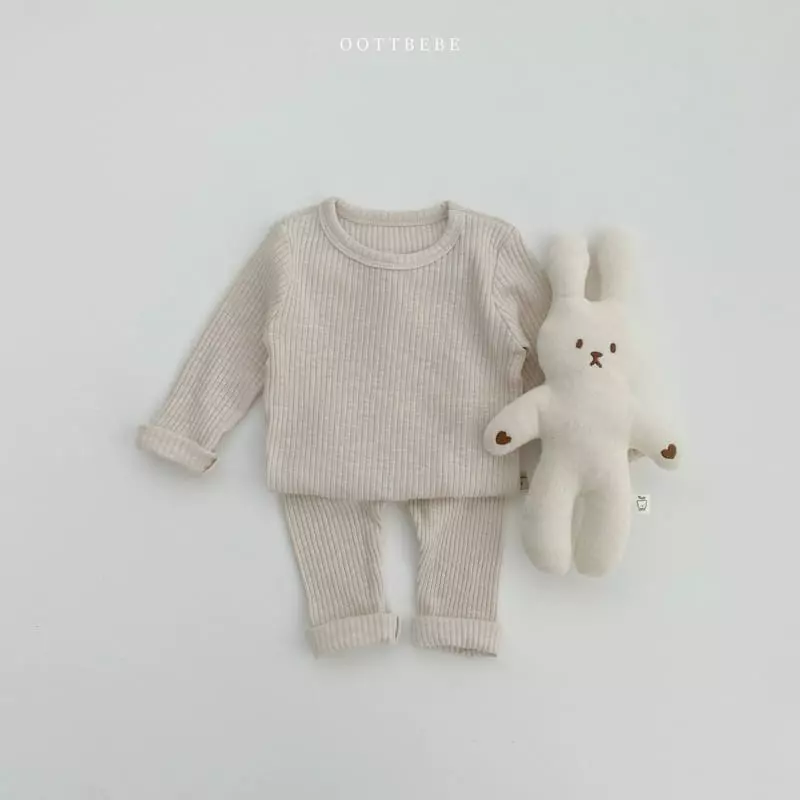 Oott Bebe - Korean Children Fashion - #discoveringself - J Rib Easywear  - 3
