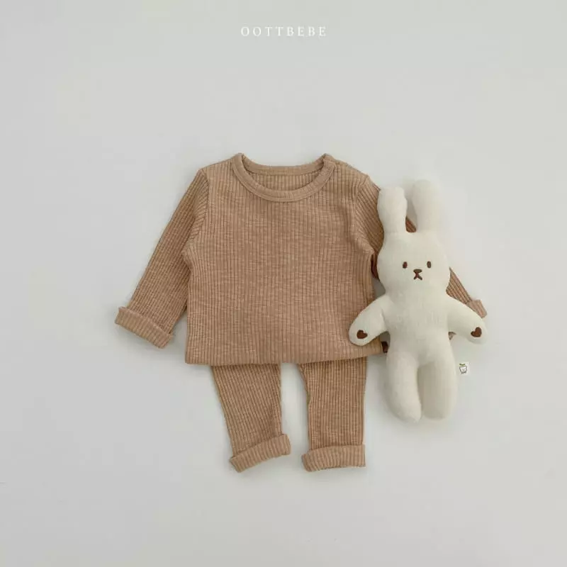 Oott Bebe - Korean Children Fashion - #discoveringself - J Rib Easywear  - 4