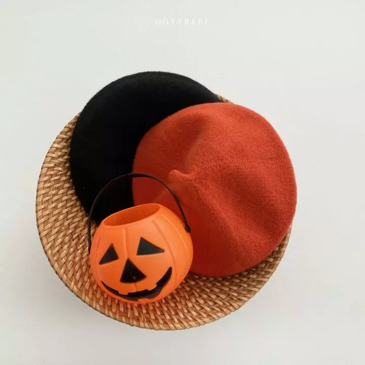 Oott Bebe - Korean Children Fashion - #fashionkids - Ghost Knit Beret Hat - 6
