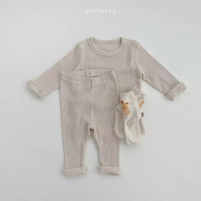 Oott Bebe - Korean Children Fashion - #kidzfashiontrend - J Rib Easywear  - 7