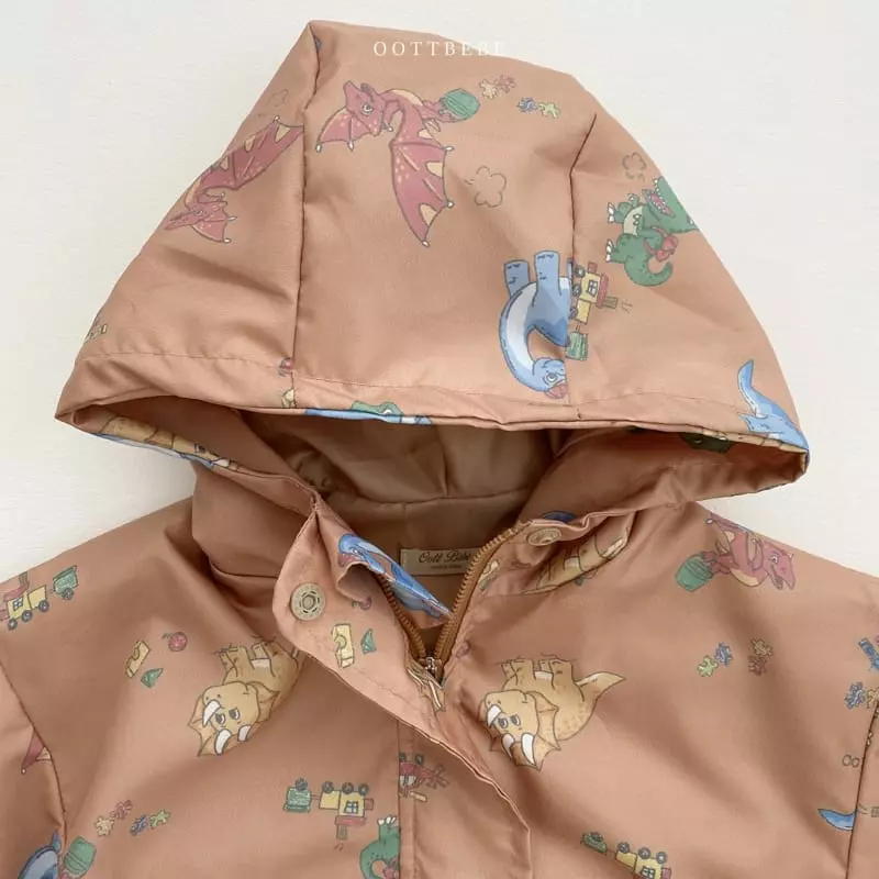 Oott Bebe - Korean Children Fashion - #Kfashion4kids - Dino Windbreaker Jacket - 4