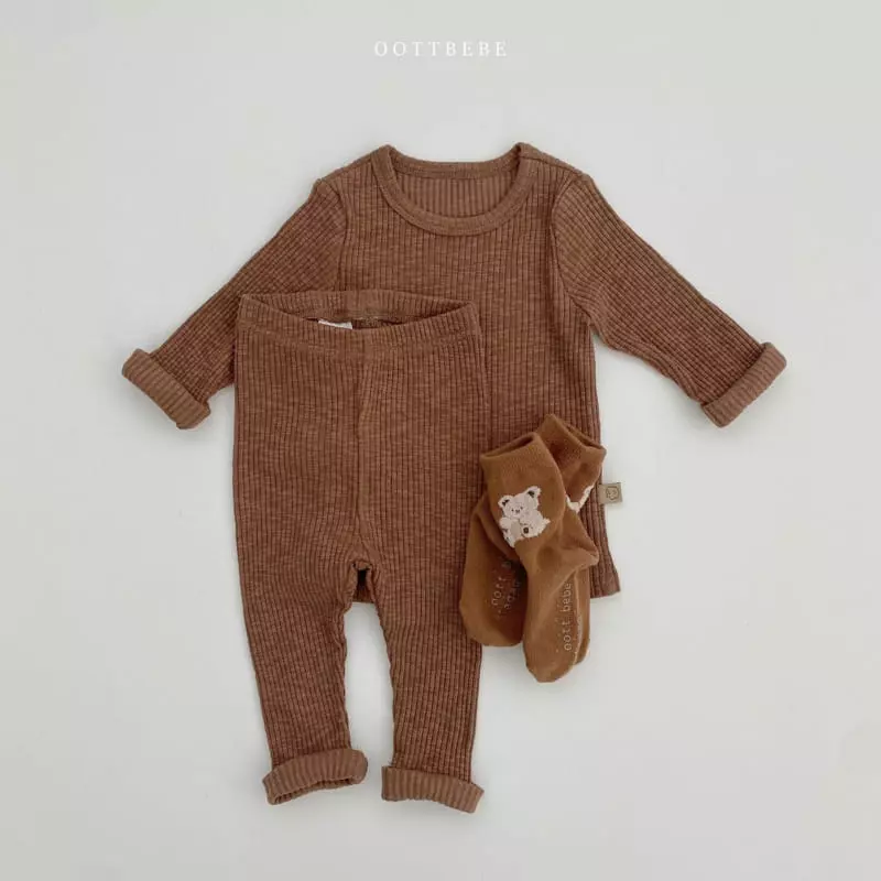 Oott Bebe - Korean Children Fashion - #magicofchildhood - J Rib Easywear  - 10