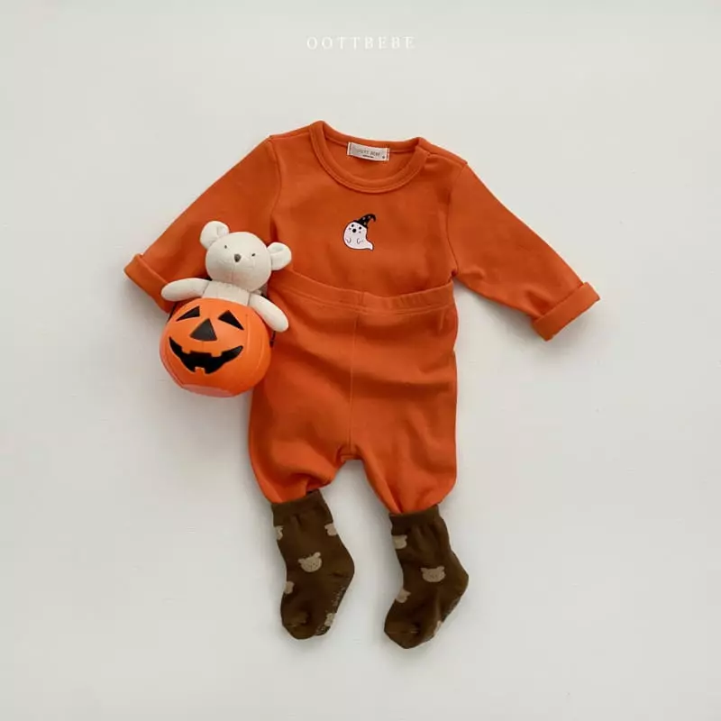 Oott Bebe - Korean Children Fashion - #magicofchildhood - Ghost Easywear Set - 2