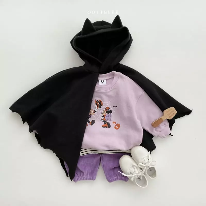 Oott Bebe - Korean Children Fashion - #minifashionista - Hallooween Velvet Pants - 8