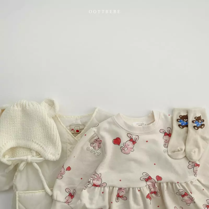 Oott Bebe - Korean Children Fashion - #prettylittlegirls - Balloon One-piece