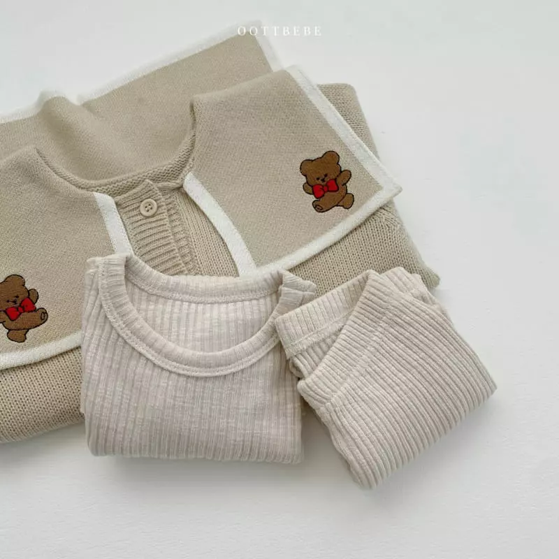 Oott Bebe - Korean Children Fashion - #prettylittlegirls - J Rib Easywear  - 12