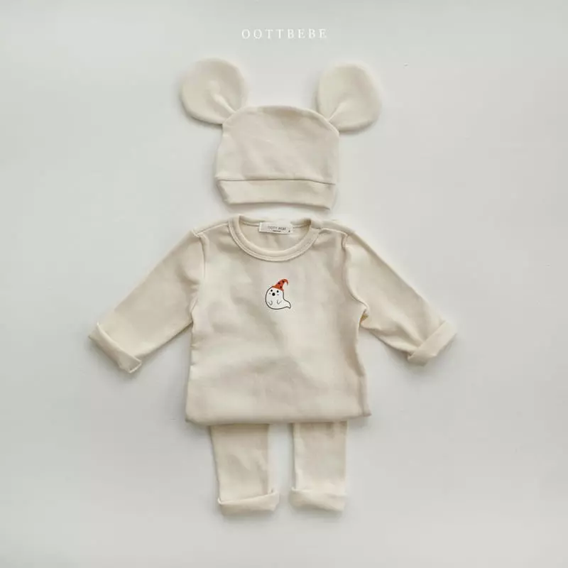 Oott Bebe - Korean Children Fashion - #minifashionista - Ghost Easywear Set - 4