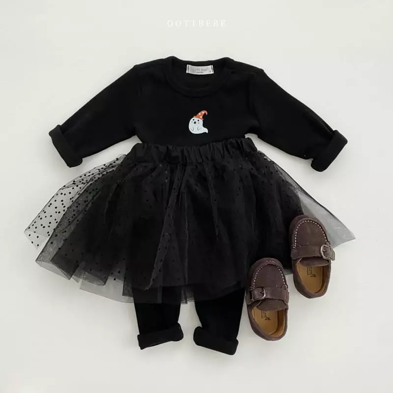 Oott Bebe - Korean Children Fashion - #stylishchildhood - Ghost Easywear Set - 7