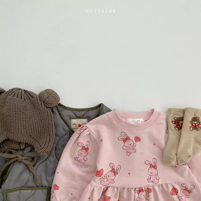 Oott Bebe - Korean Children Fashion - #todddlerfashion - Balloon One-piece - 2