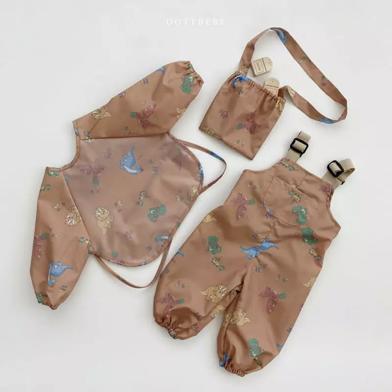 Oott Bebe - Korean Children Fashion - #todddlerfashion - Dino Play Wear - 7