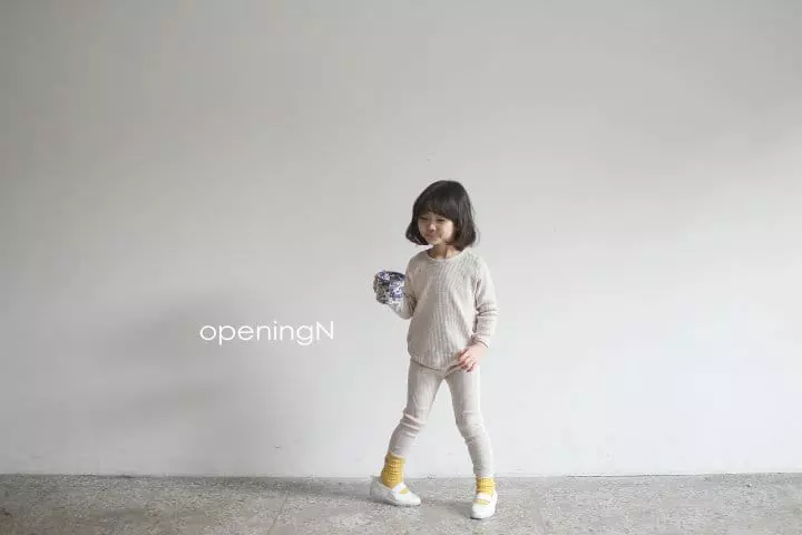 Opening & - Korean Children Fashion - #Kfashion4kids - Original Waffle Leggings - 7