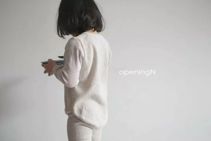 Opening & - Korean Children Fashion - #Kfashion4kids - Original Waffle Top - 6