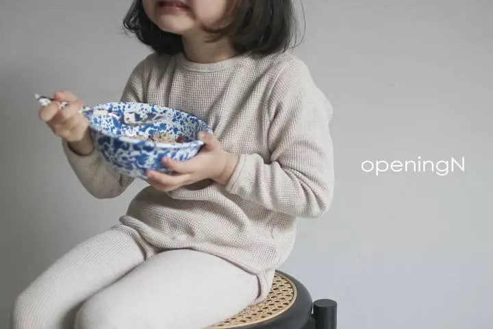 Opening & - Korean Children Fashion - #fashionkids - Original Waffle Top - 2