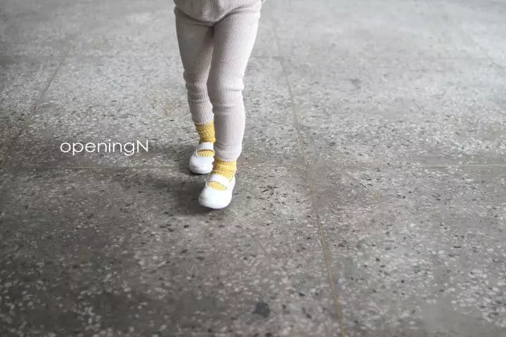 Opening & - Korean Children Fashion - #kidsstore - Original Waffle Leggings - 5