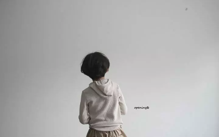Opening & - Korean Children Fashion - #littlefashionista - Original Waffle Hoody - 9