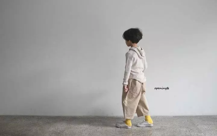 Opening & - Korean Children Fashion - #minifashionista - Original Waffle Hoody - 11