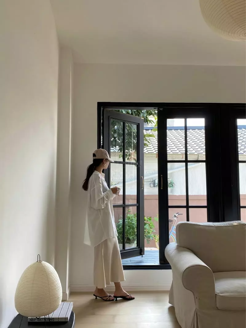 Ouppt - Korean Women Fashion - #momslook - Shatin Long Skirt - 7