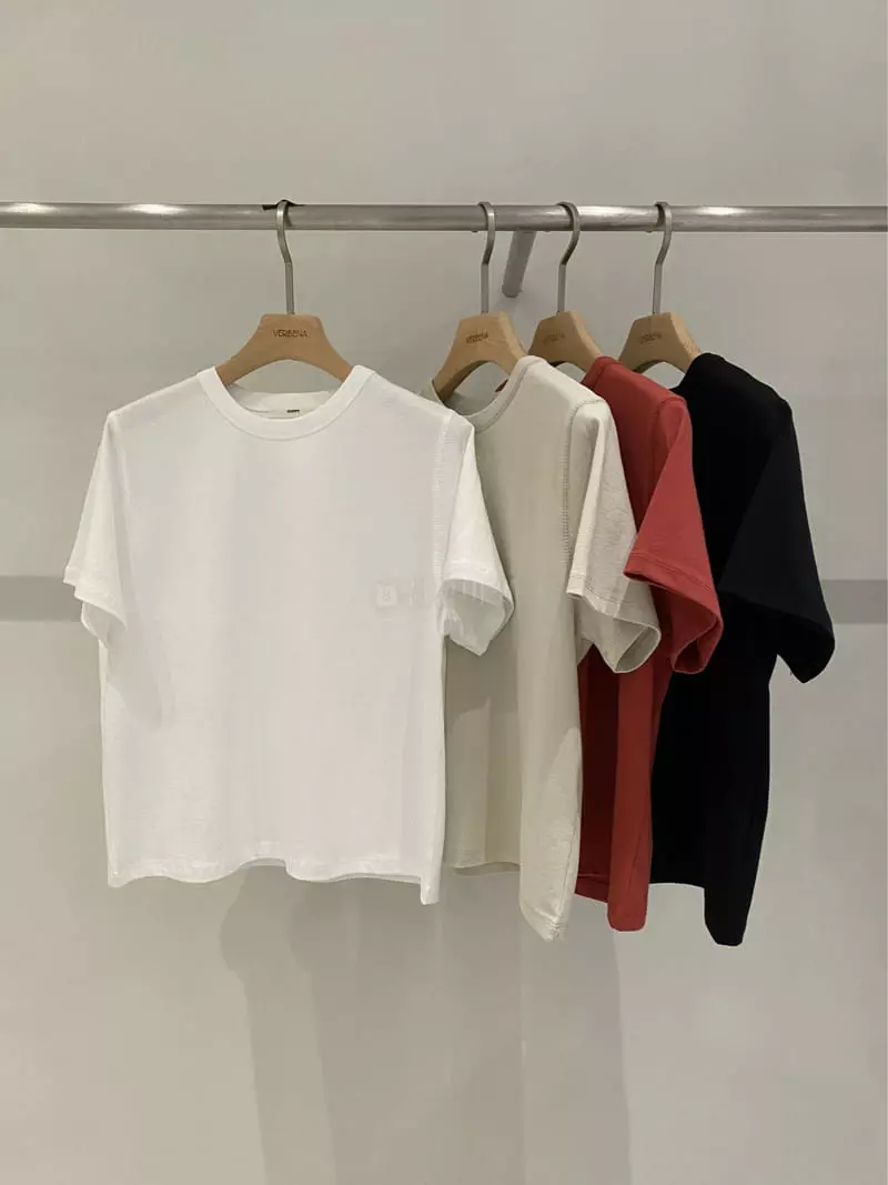 Ouppt - Korean Women Fashion - #momslook - Base Tee - 6