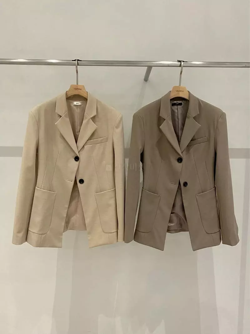 Ouppt - Korean Women Fashion - #momslook - Tailor Jacket - 12