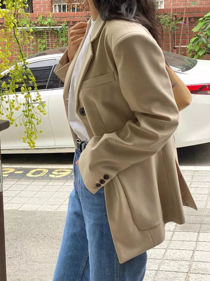 Ouppt - Korean Women Fashion - #womensfashion - Tailor Jacket - 4
