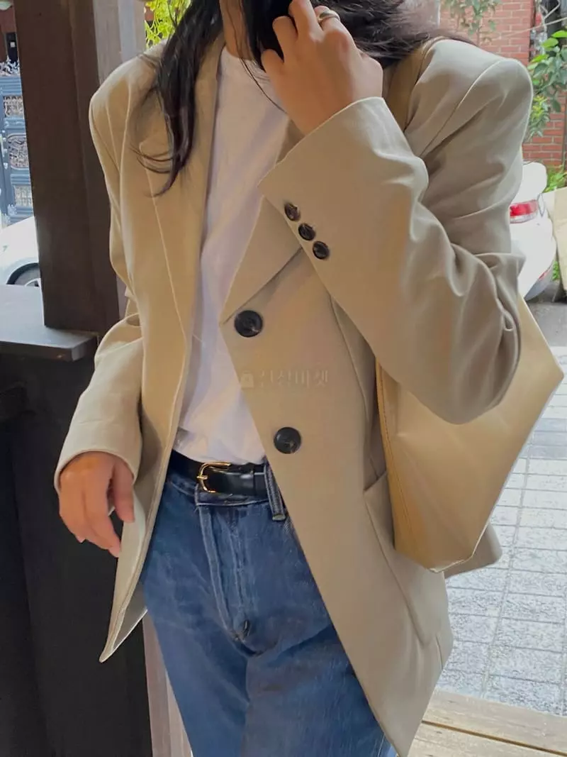 Ouppt - Korean Women Fashion - #momslook - Tailor Jacket - 6