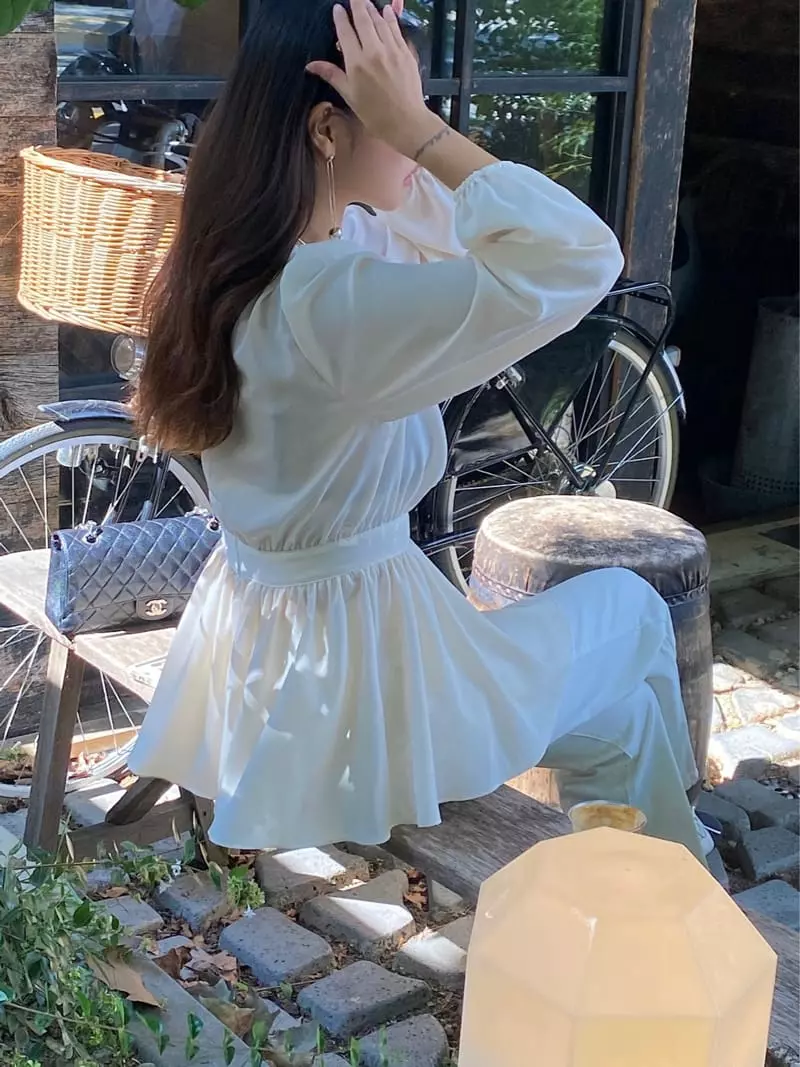Ouppt - Korean Women Fashion - #momslook - Lilly Blouse - 3