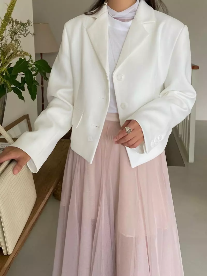 Ouppt - Korean Women Fashion - #momslook - Three Button Jacket - 12
