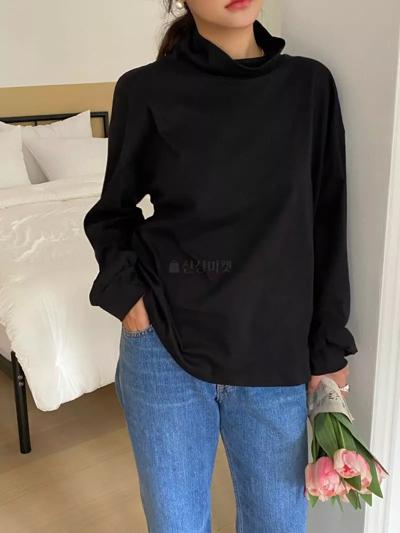 Ouppt - Korean Women Fashion - #romanticstyle - Rough Tee