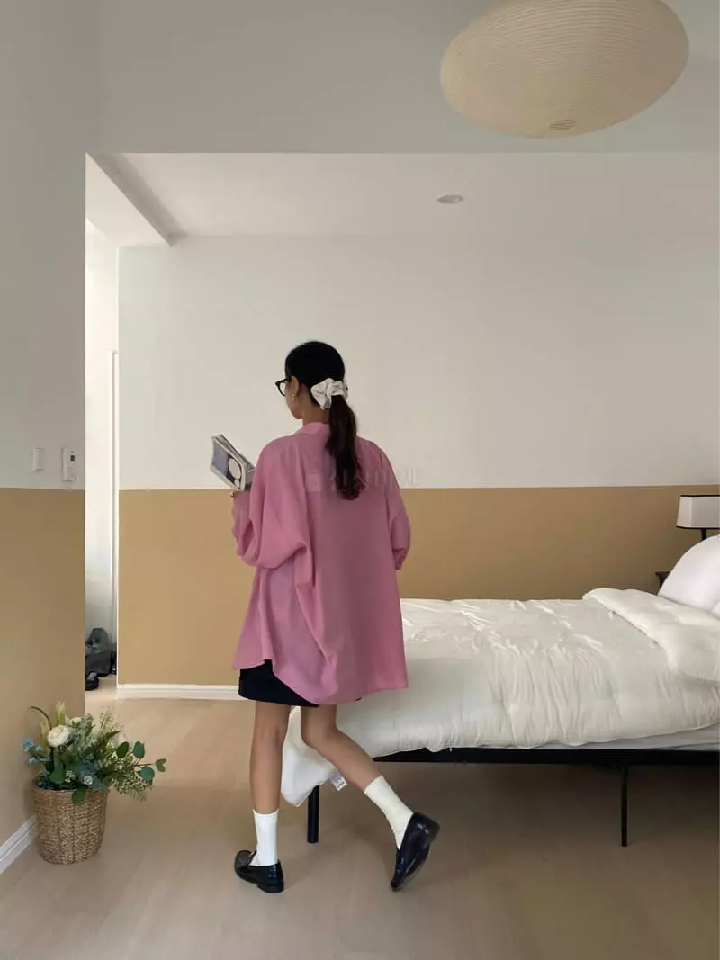 Ouppt - Korean Women Fashion - #thelittlethings - Le Sha Shirt - 7