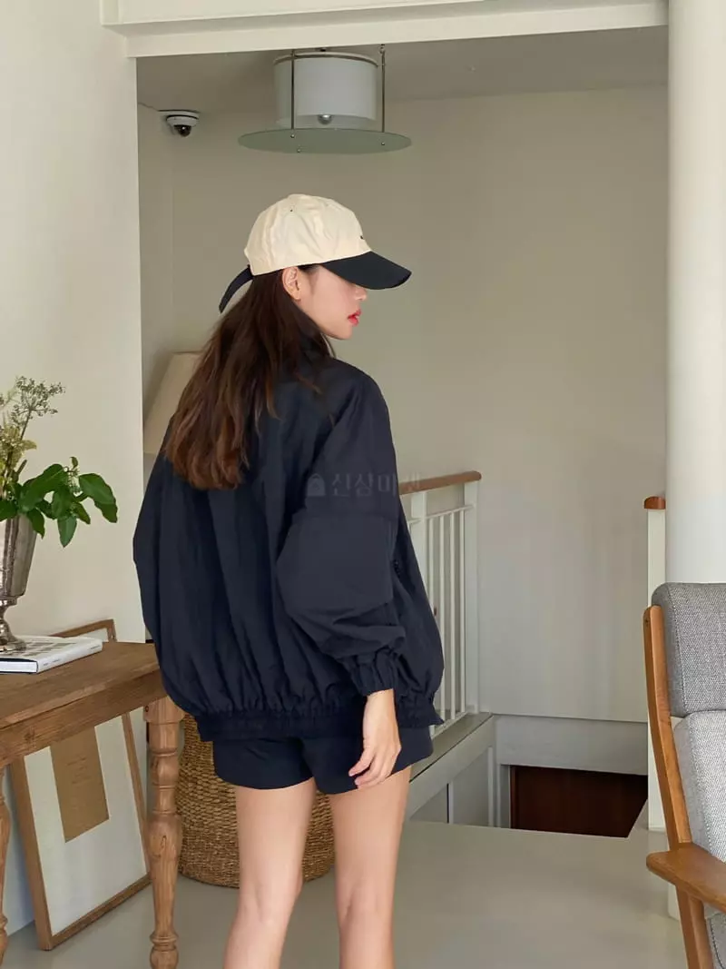 Ouppt - Korean Women Fashion - #vintagekidsstyle - Wind Jumper - 8