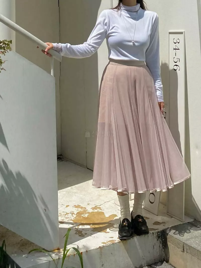 Ouppt - Korean Women Fashion - #womensfashion - Bale Skirt