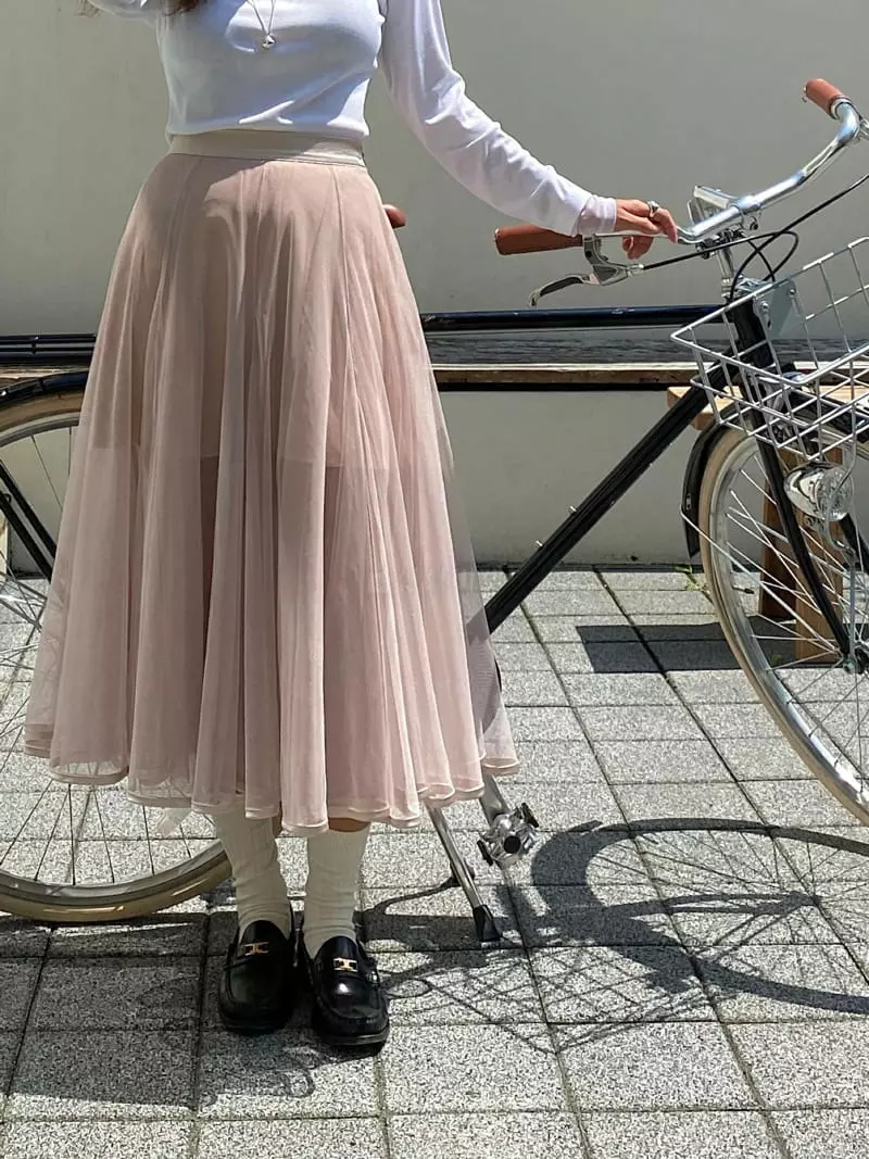 Ouppt - Korean Women Fashion - #womensfashion - Bale Skirt - 3