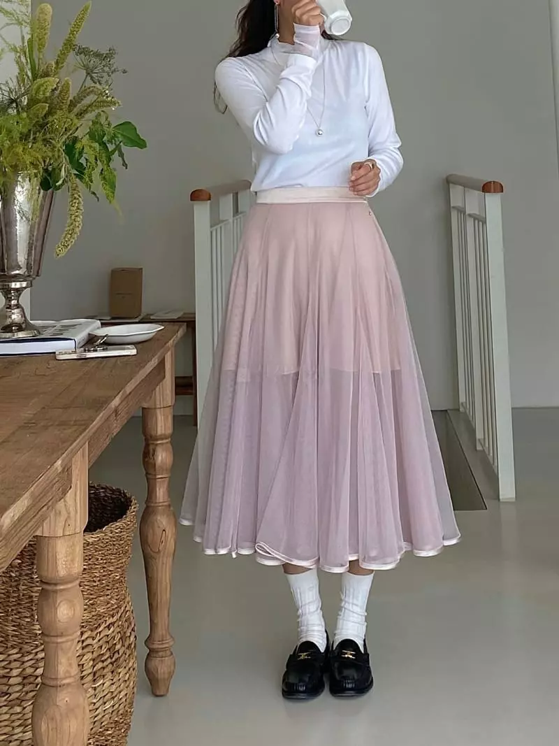 Ouppt - Korean Women Fashion - #womensfashion - Bale Skirt - 7