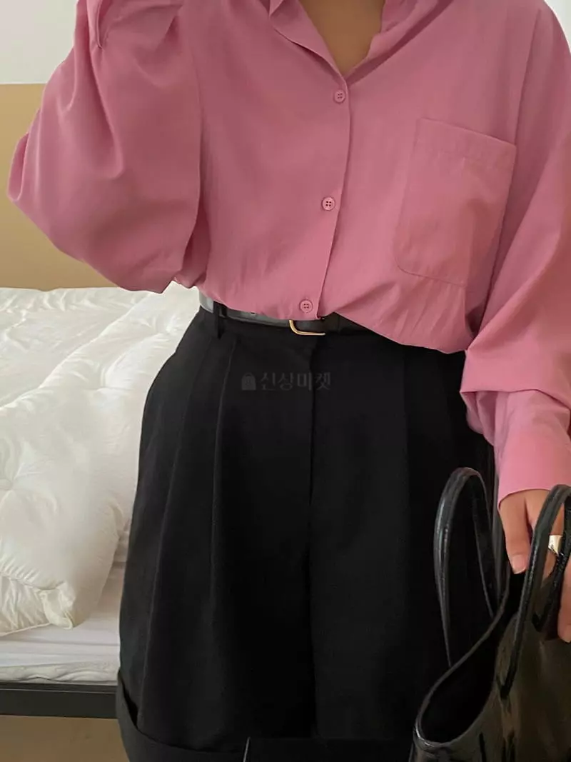 Ouppt - Korean Women Fashion - #womensfashion - Le Sha Shirt - 9