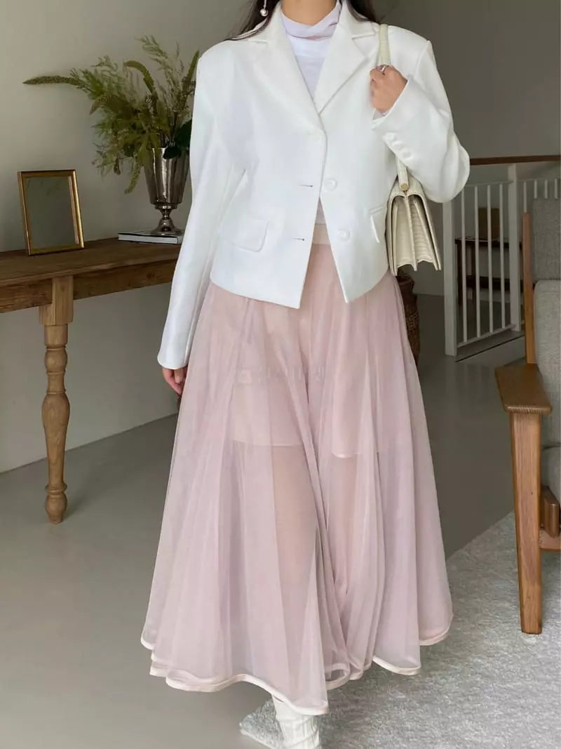 Ouppt - Korean Women Fashion - #womensfashion - Three Button Jacket - 11