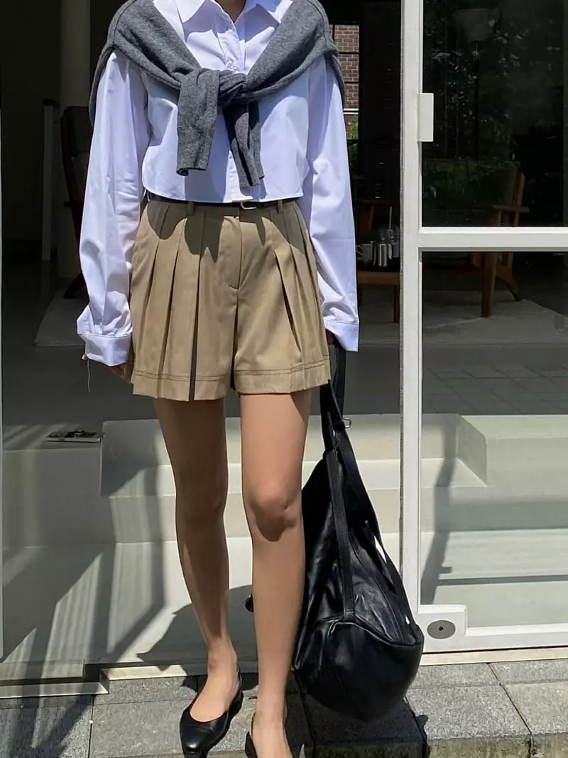 Ouppt - Korean Women Fashion - #womensfashion - Three Pintuck Pants