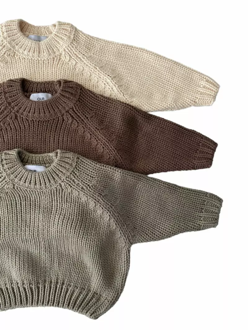 Our - Korean Children Fashion - #kidzfashiontrend - Hazzi Knit Tee - 2