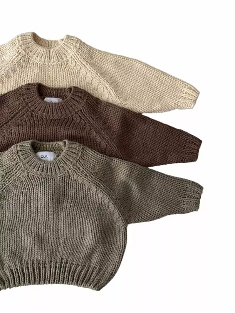 Our - Korean Children Fashion - #minifashionista - Hazzi Knit Tee - 6