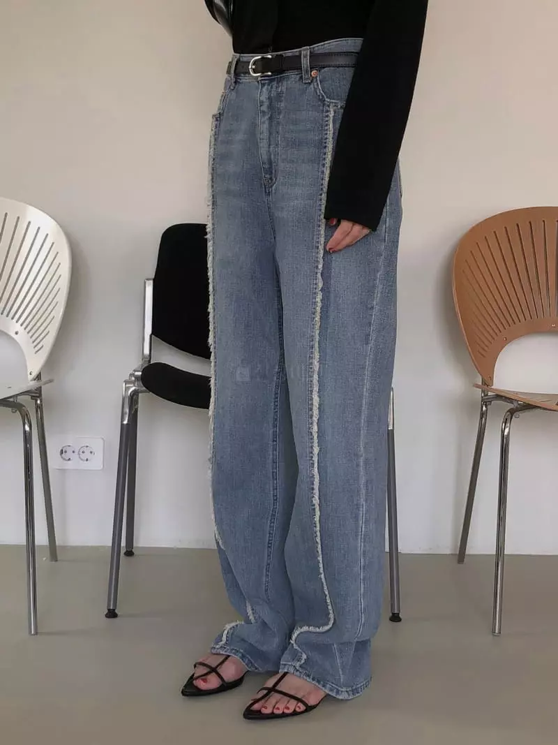 Overclassic - Korean Women Fashion - #momslook - Kale Jeans - 6
